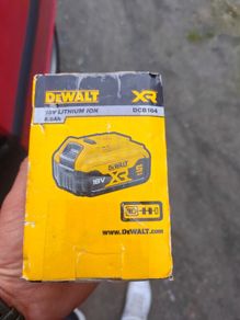 DeWalt 5 ah battery