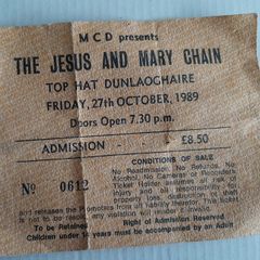memorabilia original concert ticket 1989