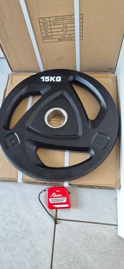 brand new 2x15kilo olympic weight plates