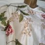 Cream floral embroidered  Oriental dress size medium occasion wedding holiday Postage included Image 8