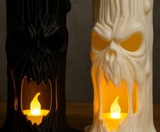 Haunted Candle Holder