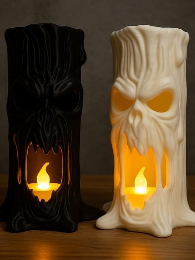 Haunted Candle Holder