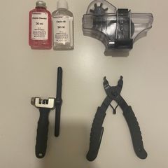 Bike Chain Tools Set - Cleaning, Adjusting & Release Tools