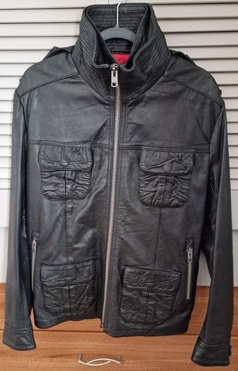Superdry Premium Mens  Real Leather Jacket.