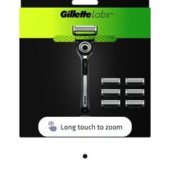 Gillette labs razor and handles