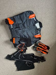 Sparco Kart-wear bundle.