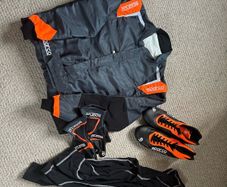 Sparco Kart-wear bundle.