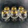Mid century Theresienthal Cognac glasses Image 4