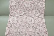 Pink Lace Top
