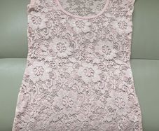 Pink Lace Top