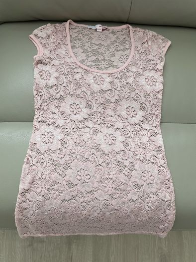 Pink Lace Top