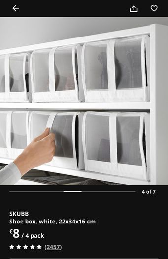 Ikea Shoe Boxes