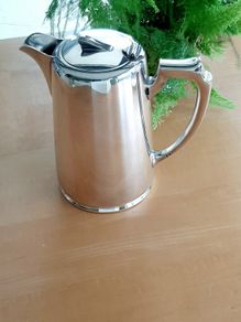 Silver plate coffee pot