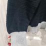 Vince Camuto Oversized Black Metallic Tipped Sweater Size L Image 5