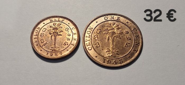 COINS UNC,Libya,Uganda,India,Jamaica,Ceylon,Canada,Hong Kong,Guyana,Bahamas,PENNY,ANNA,PIECE,CENT,MILLIEMES