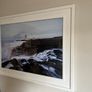 Large Framed Hook Lighthouse  140 x 102 cm Image 4
