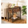 Narrow industrial side table Image 2