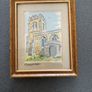 Victorian water colour & modern watercolour of Churches Image 5