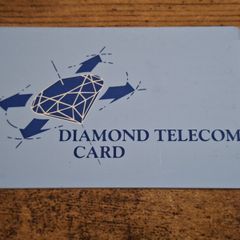 Belgium Diamond Telecom Card Pre-Paid, used, 60 Units - free standard postage
