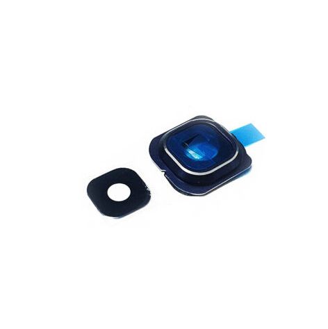 Back Camera Lens Frame Holder for Samsung Galaxy S6 Edge Plus Black-#120427