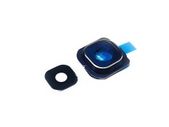 Back Camera Lens Frame Holder for Samsung Galaxy S6 Edge Plus Black-#120427