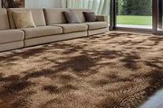 Lemon Rugs Living Room 160x230cm, Coffee Area Rugs for Bedroom, Washable Anti Slip Extra Large Shaggy Soft Rug Fluffy Modern Floor Carpets Mat Beside Carpet for Kids Living Room