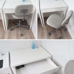 IKEA desk+ chair - Perfect condition
