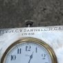 WW1 Irish Sterling Silver Desk Clock(PWO) Image 3
