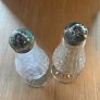 Vintage Waterford Lismore Crystal Footed Salt & Pepper Image 4