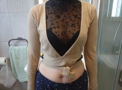 Shrug / Bolero Golden colour