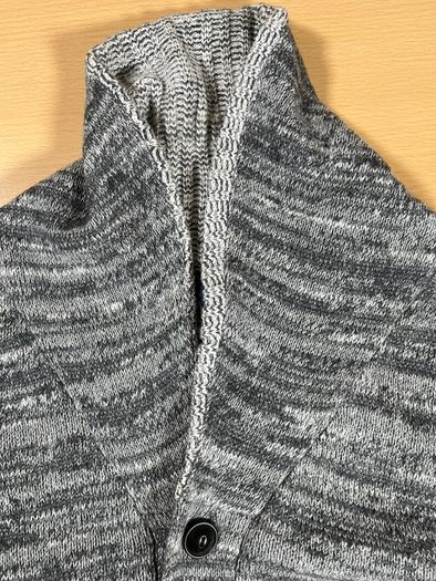 Polo Ralph Lauren - Sz M 8-9 yrs Boys - Gray Marled Button Front Cardigan