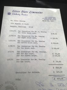 Elvis Memorabilia