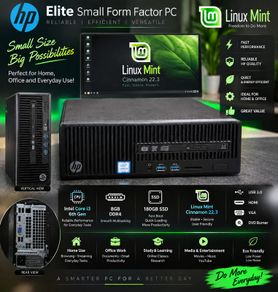 HP i3-6th Gen Linux Mint Micro PC