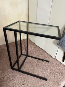 Side table glass