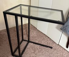Side table glass