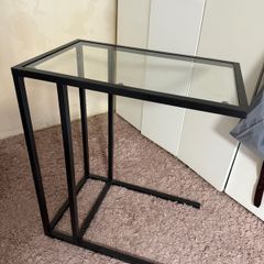 Side table glass
