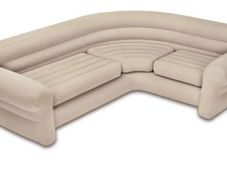 Valve inflatable Corner Couch Sofa 257 x 203 x 76 CM (FREE POSTAGE)