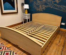 King size bed frame