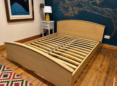 King size bed frame