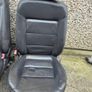 vw passat b5 fl black leather front seats Image 5