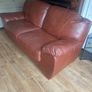 Brown Leather High-Quality Sofa for Sale Image 2