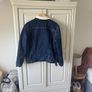 Levi's Sherpa-Lined Dark Denim Jacket Men's Large Image 7