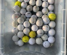 Approx 70 decent brand balls