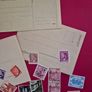 Selection of 3rd reich, stamps/ postcards/propaganda photo, and military feldpost. Image 6