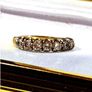 Victorian 18ct Gold Diamond Ring Image 9