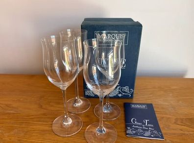Marquis by Waterford Vintage White Wine Glasses Marquis by Waterford Vintage White Wine Glasses, Set of 4