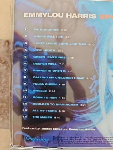 Emmylou Harris CD  - Spyboy
