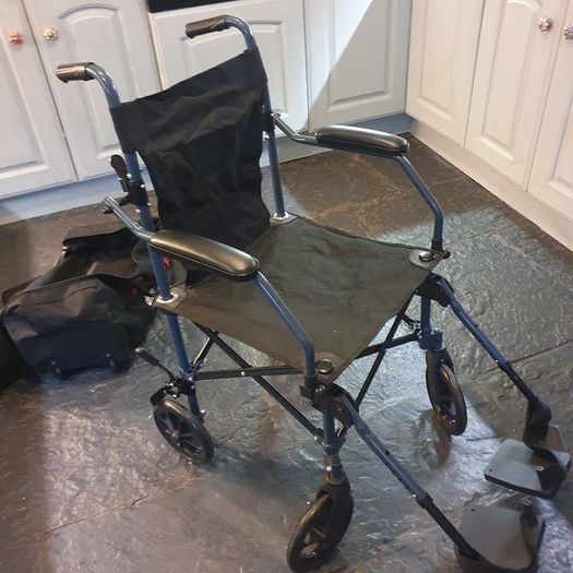 Wheelchair Folding Travel Chair