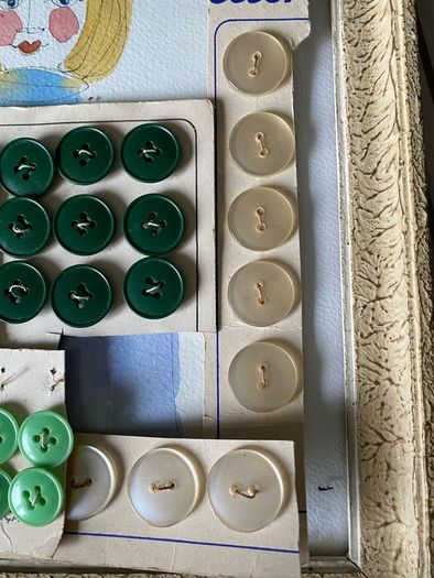 buttons - vintage selection