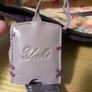 Designer Yoshi purple colour leather handbag Image 3